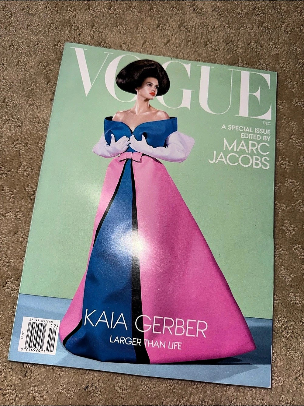 Vogue Magazine December 2024 Kaia Gerber Marc Jacobs Special Issue